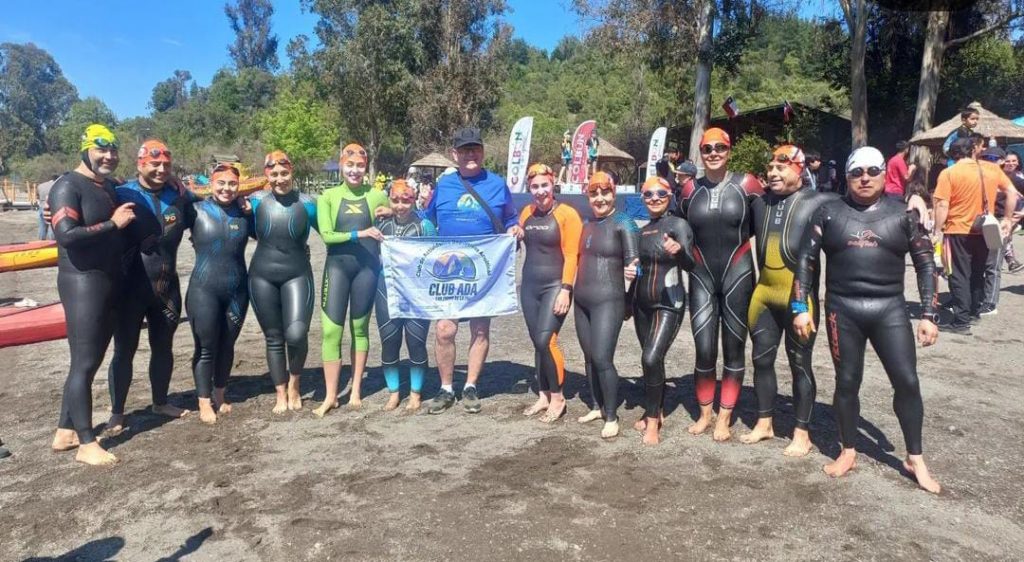 Club ADA de San Pedro La Paz y su destacada participación en aguas abiertas en Colbún