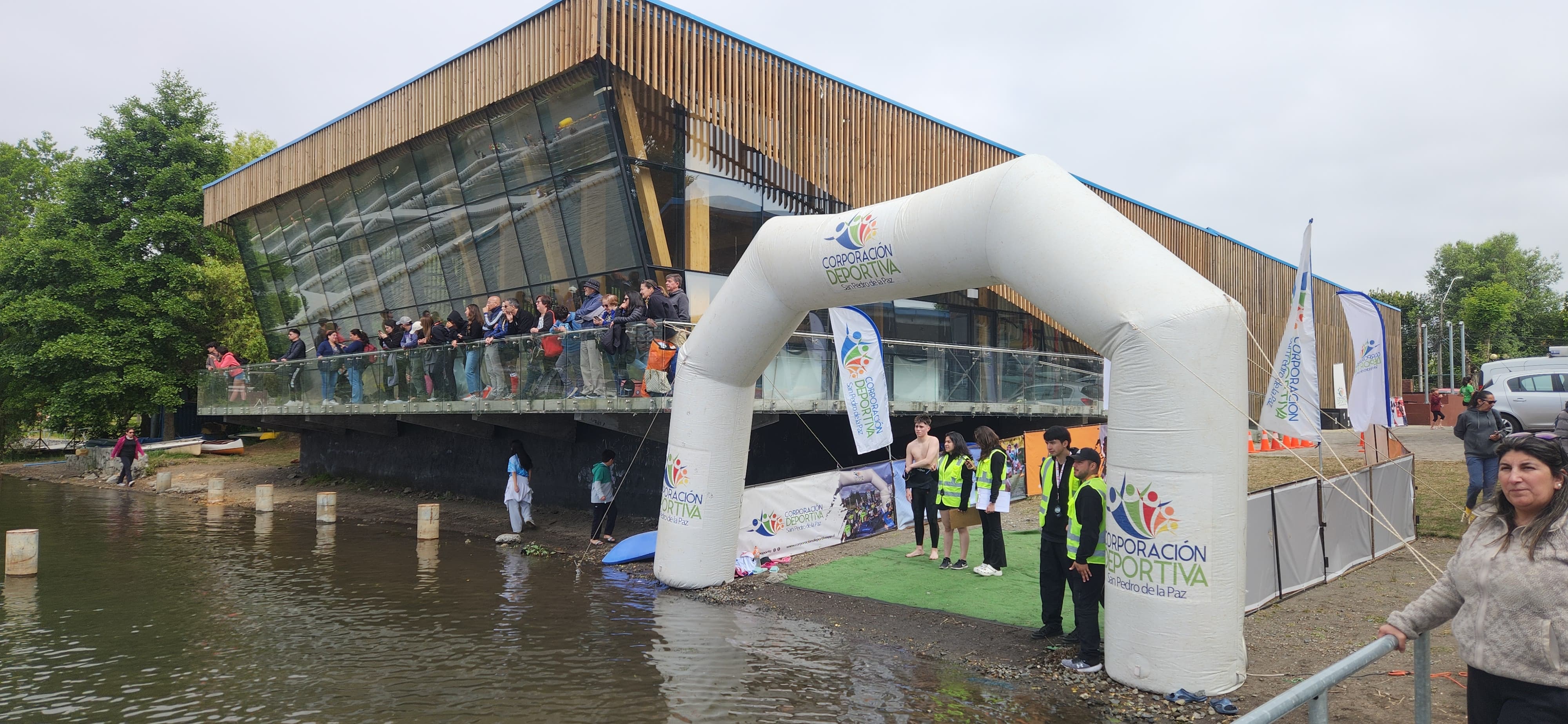 San Pedro de la Paz celebró el primer evento de Aguas Abiertas con éxito rotundo