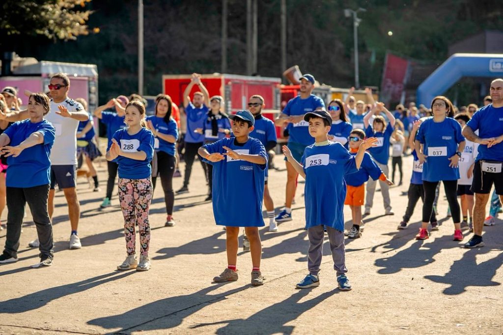 Gran participación en la Corrida Inclusiva Familiar realizada en la Laguna Grande